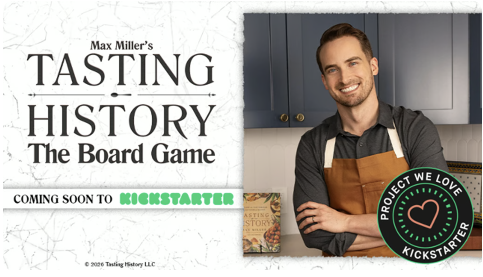 Max Miller's Tasting Through History key art